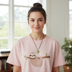 The Tree Of Life Natural Dry Flower Cord Necklace